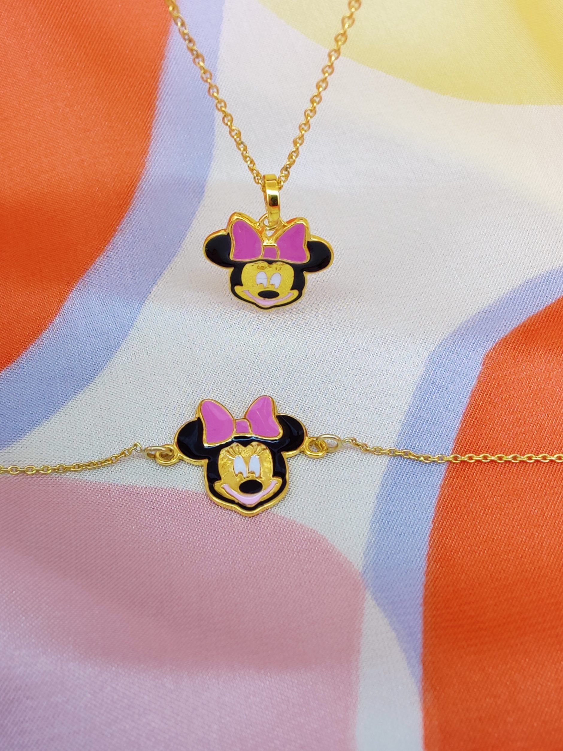 Swarovski Minnie Mouse Necklace