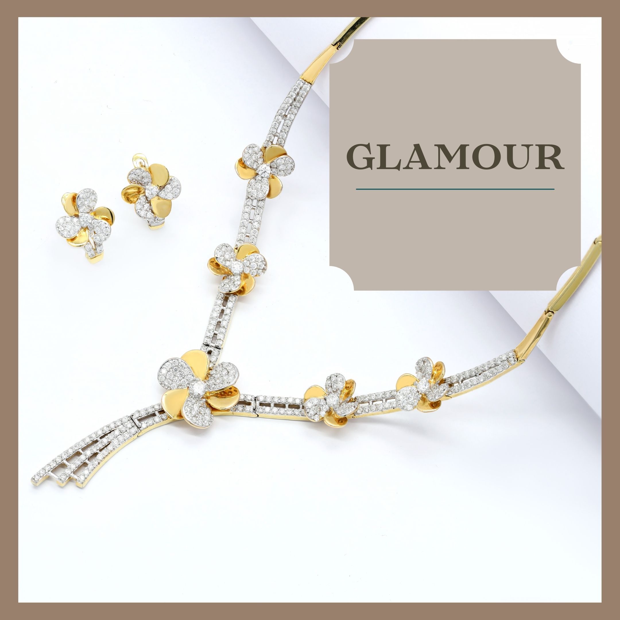 Diamond Necklace | Gold Necklace