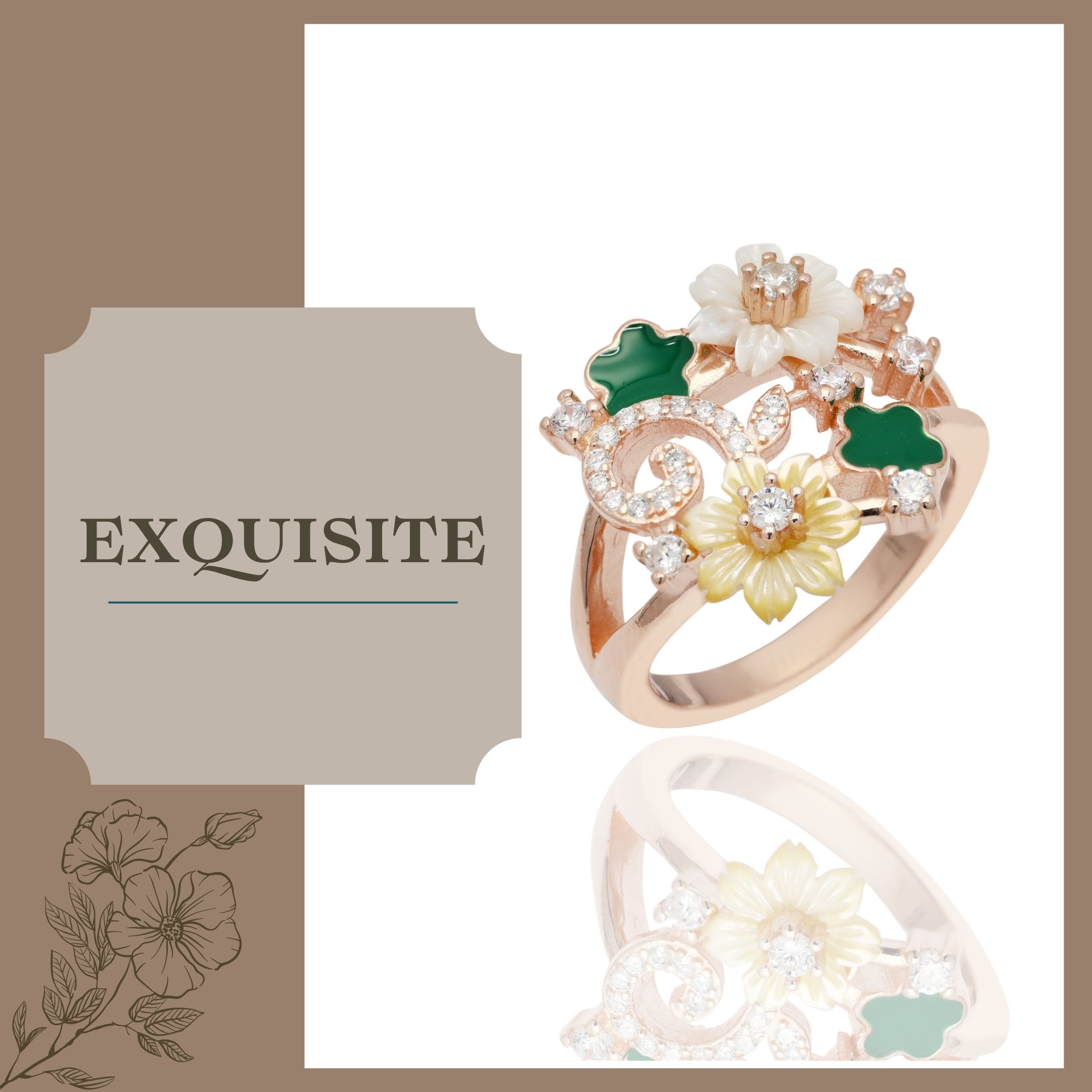 Gold Ring | Diamond Ring | Gemstone Ring | Enamel Ring