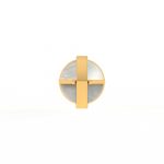 Playboy Cufflinks | Mother Of Pearl Cufflink | Gold Cufflink | Pearl Men Jewelry