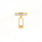 Playboy Cufflinks | Mother Of Pearl Cufflink | Gold Cufflink | Pearl Men Jewelry